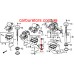 Keihin accelerator pump rebuild kit for VB series, type 3
